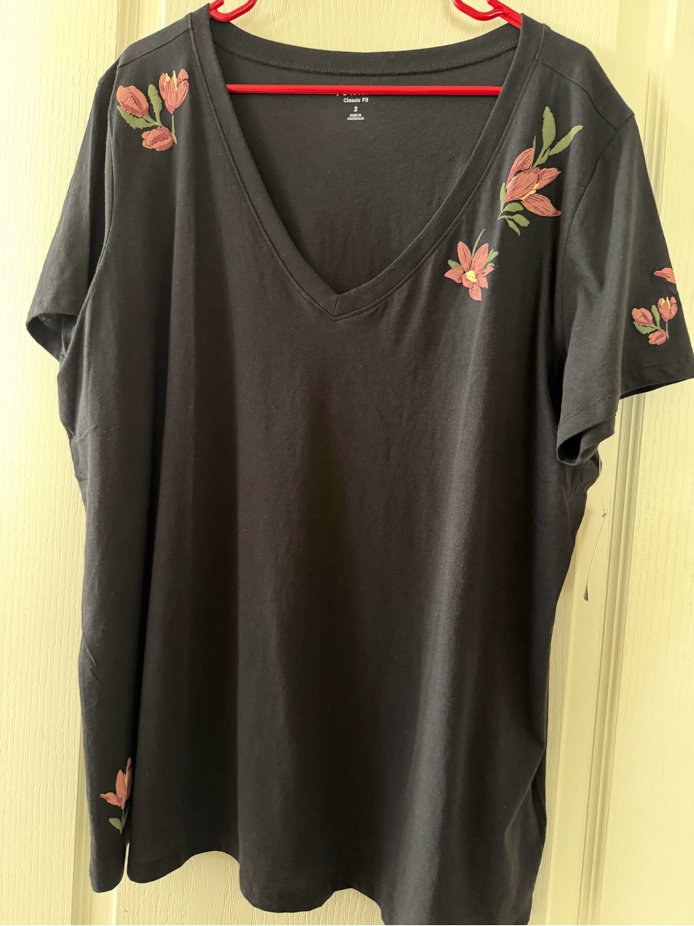 Torrid NWT short sleeve black top. 2X